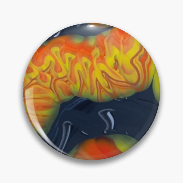 Item preview, Rings of yellow orange and black and red designed and sold by LittleBirdInk.