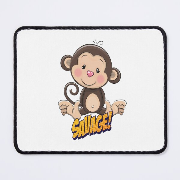 Item preview, Monkey Awesome Cute Kawaii Cartoon designed and sold by FiveNiches.