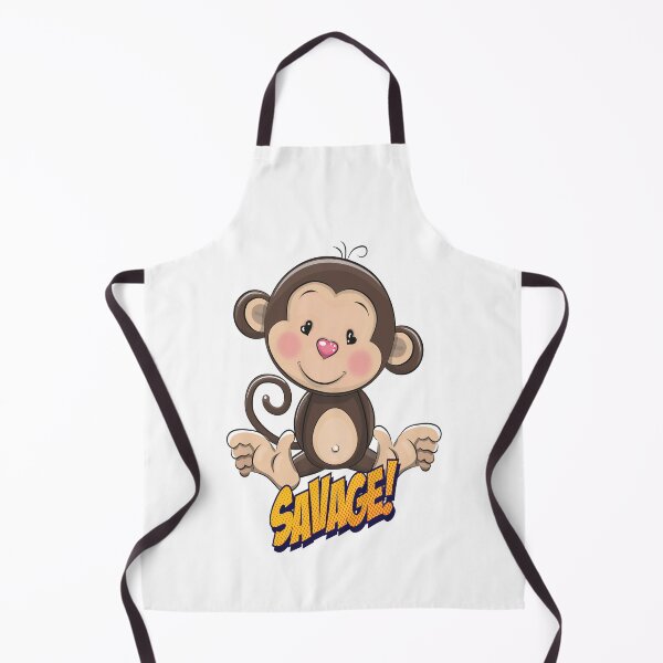 Item preview, Monkey Awesome Cute Kawaii Cartoon designed and sold by FiveNiches.