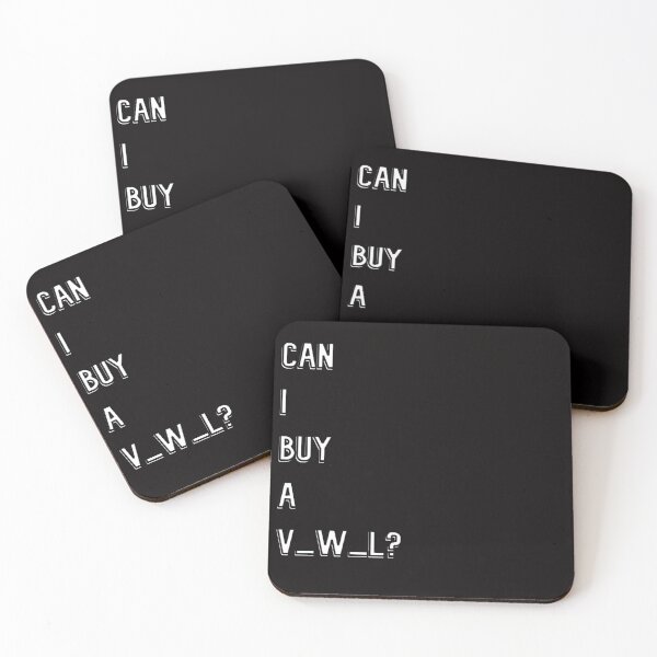 Item preview, Can I buy a vowel designed and sold by INSOMNIAC101.