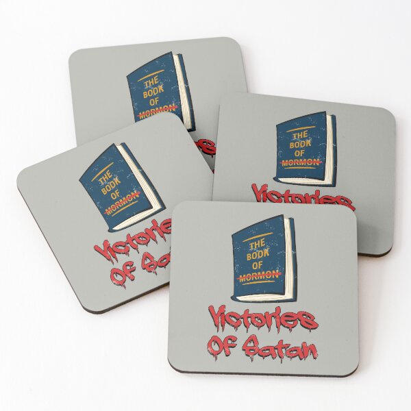Item preview, The Book Of Victories Of Satan 90s Retro ExMormon designed and sold by Exmo Merch.