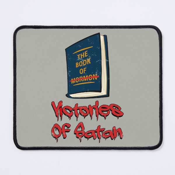 Item preview, The Book Of Victories Of Satan 90s Retro ExMormon designed and sold by Exmo Merch.