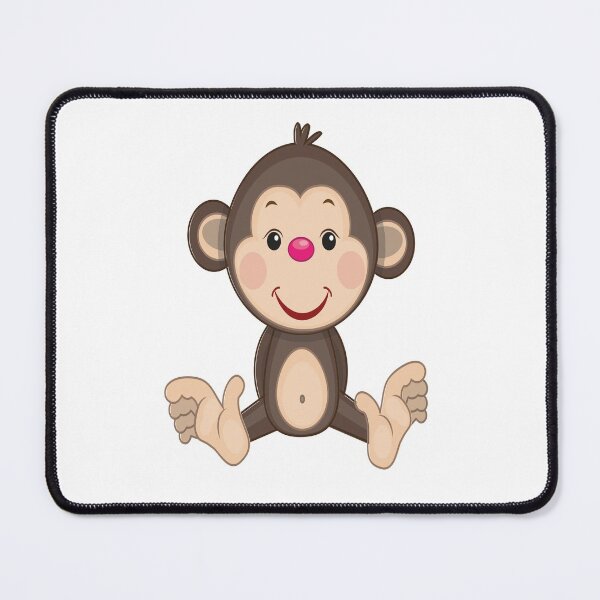 Item preview, Monkey Awesome Cute Kawaii Cartoon designed and sold by FiveNiches.