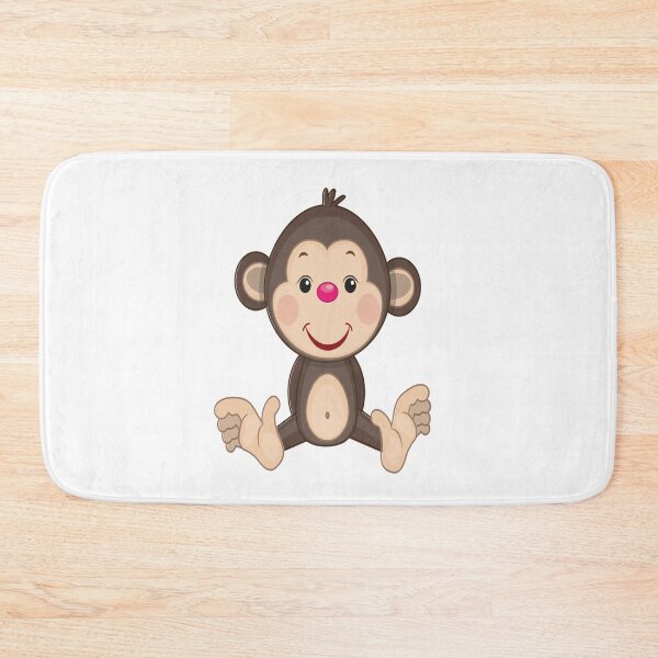Item preview, Monkey Awesome Cute Kawaii Cartoon designed and sold by FiveNiches.