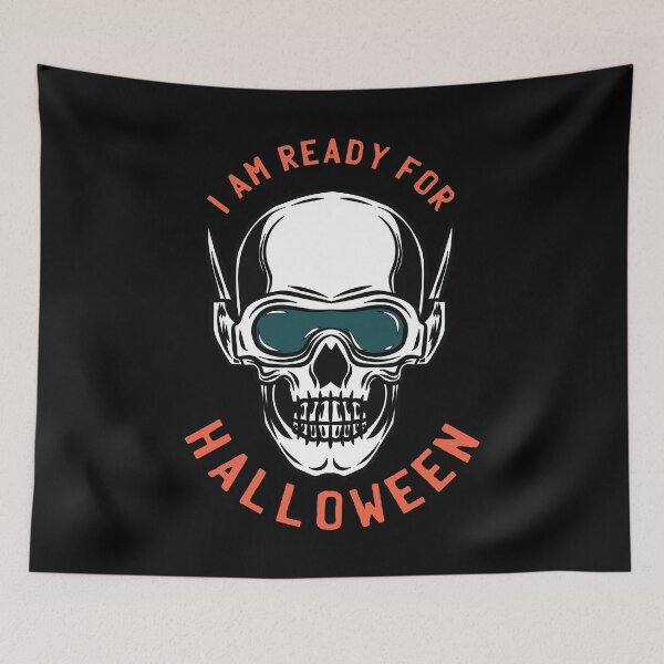 Item preview, I am so ready for halloween vintage design  designed and sold by HStudioPrints.