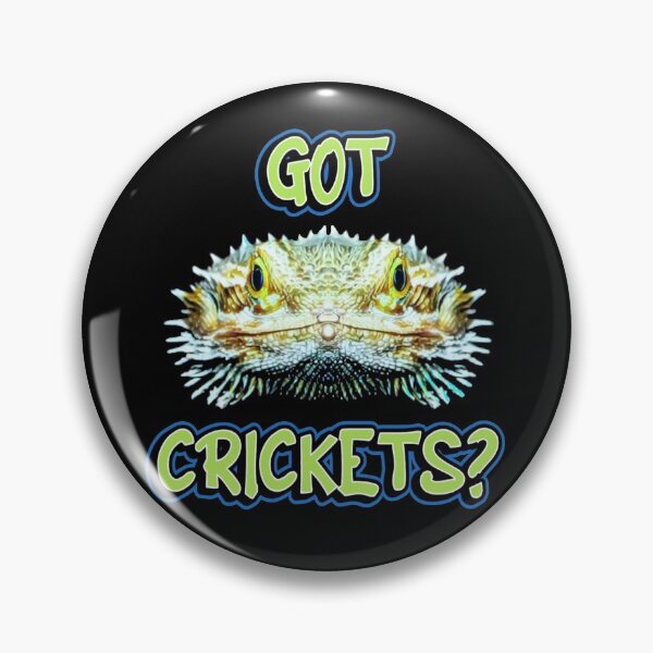 Item preview, Got Crickets Funny Bearded Dragon Lover Design designed and sold by JG0024.