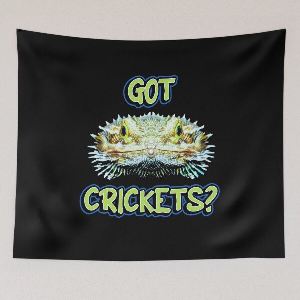 Item preview, Got Crickets Funny Bearded Dragon Lover Design designed and sold by JG0024.
