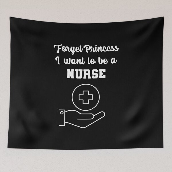 Item preview, Forget Princess I want to be a Nurse designed and sold by notasimp.