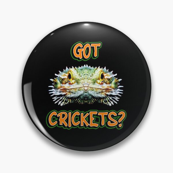 Item preview, Got Crickets Funny Bearded Dragon Lover Design designed and sold by JG0024.