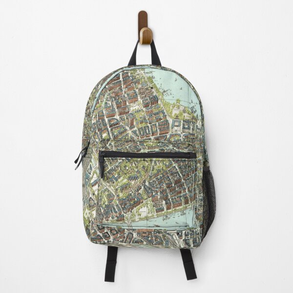 Item preview, Vintage Map of Zurich, Switzerland designed and sold by Gin  Neko.