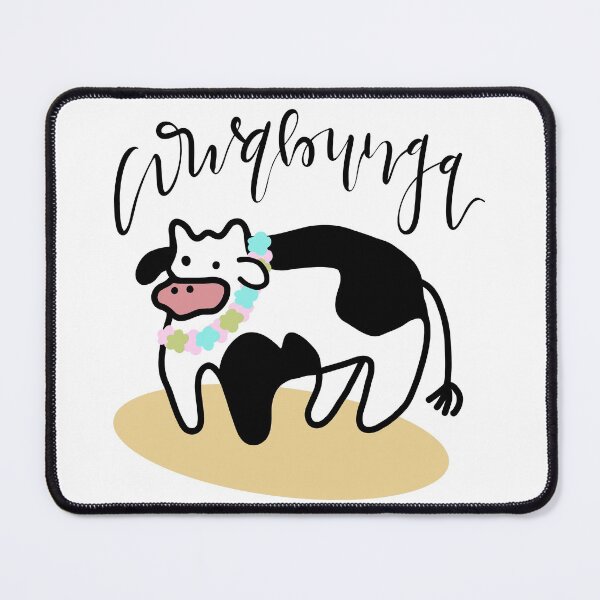 Item preview, Cowabunga Surfing Cow designed and sold by PeachesMade.
