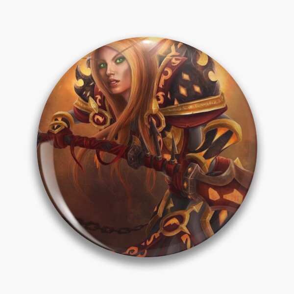 Item preview, Blood Elf Retribution Paladin Fan Art designed and sold by STICKERSAUCE.