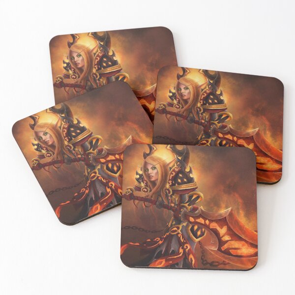 Item preview, Blood Elf Retribution Paladin Fan Art designed and sold by STICKERSAUCE.