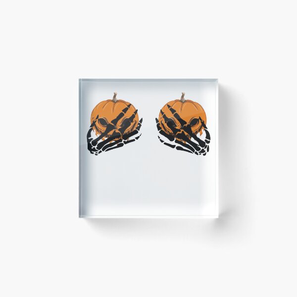 Item preview, pumpkin boobs - hallowen designed and sold by Mahisterha.