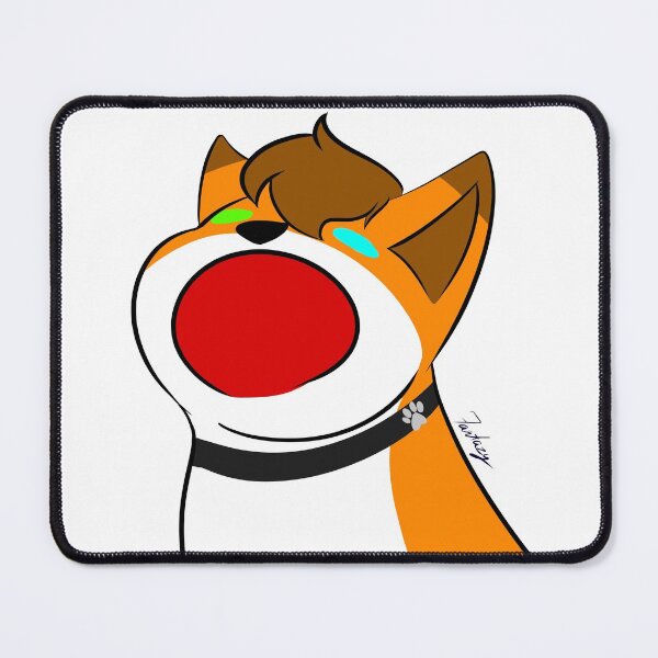 Item preview, Pop-fox (Popcat meme) designed and sold by Fantazy2102.