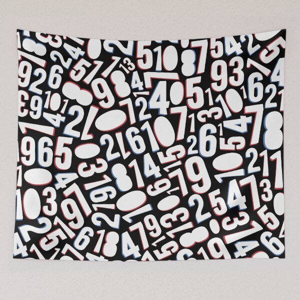 Item preview, Numbers Pattern designed and sold by SPF14.