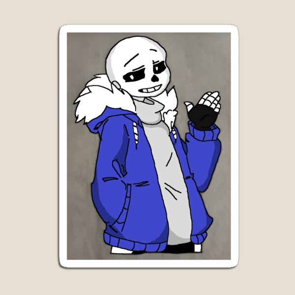 Nightmare Sans (blushing) Magnet for Sale by Eeveegirl11