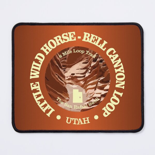 Item preview, Little Wild Horse & Bell Canyon Loop (rd) designed and sold by curranmorgan.