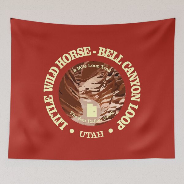 Item preview, Little Wild Horse & Bell Canyon Loop (rd) designed and sold by curranmorgan.