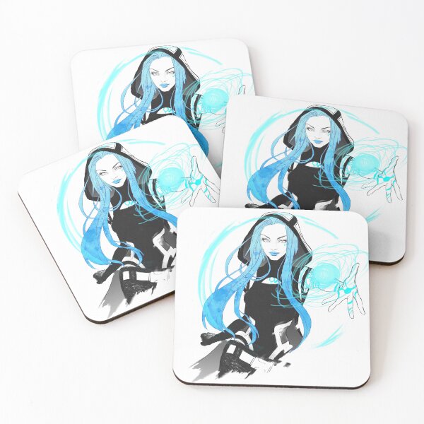Item preview, Watercolor Siren Maya designed and sold by Leiratorii.