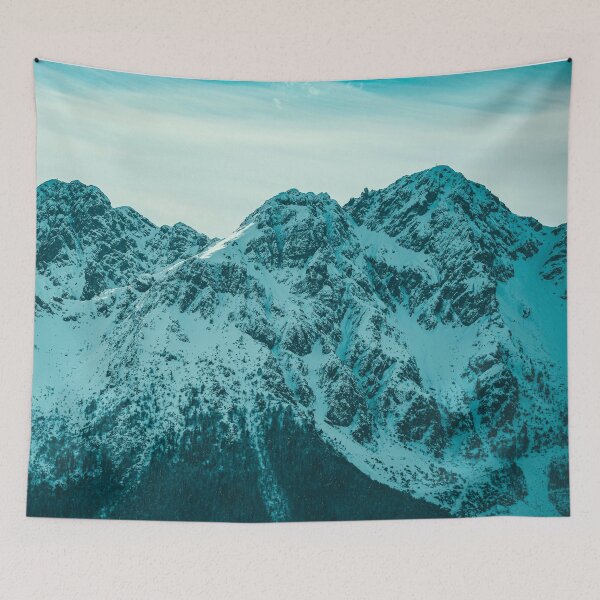Item preview,  Snow Capped Mountains During Daytime - Winter Landscape designed and sold by Hassan  Adnan.