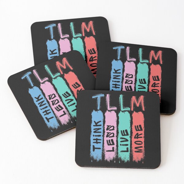 Item preview, Think less live more designed and sold by Joel-QO.