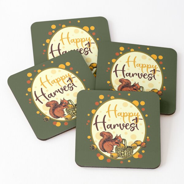 Item preview, Happy Harvest Squirrel designed and sold by sandpiperstudio.