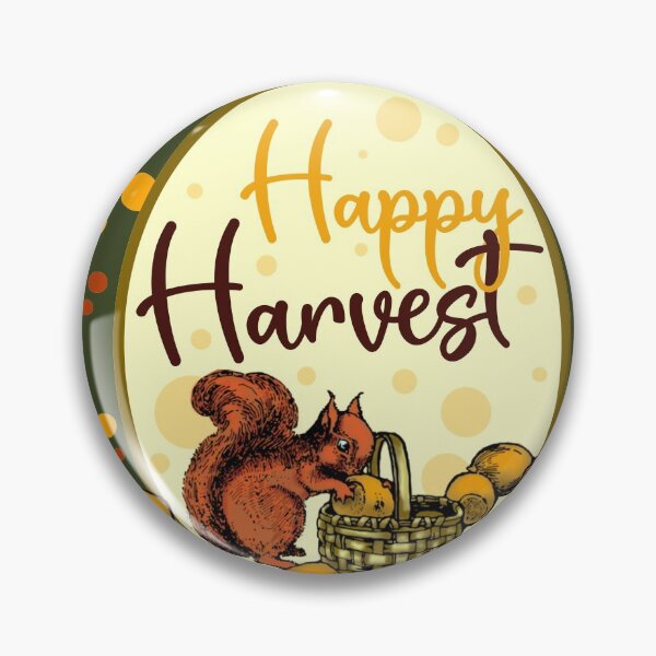 Item preview, Happy Harvest Squirrel designed and sold by sandpiperstudio.