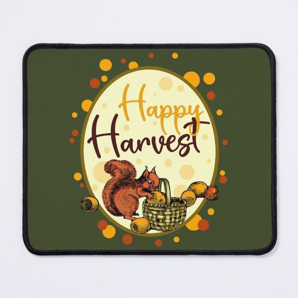 Item preview, Happy Harvest Squirrel designed and sold by sandpiperstudio.