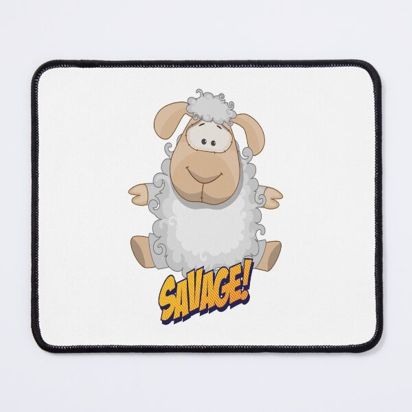 Item preview, Sheep Awesome Cute Kawaii Cartoon designed and sold by FiveNiches.