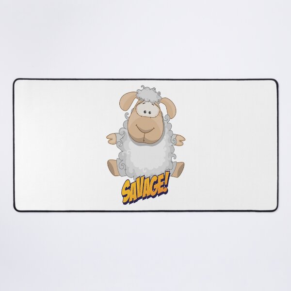 Item preview, Sheep Awesome Cute Kawaii Cartoon designed and sold by FiveNiches.