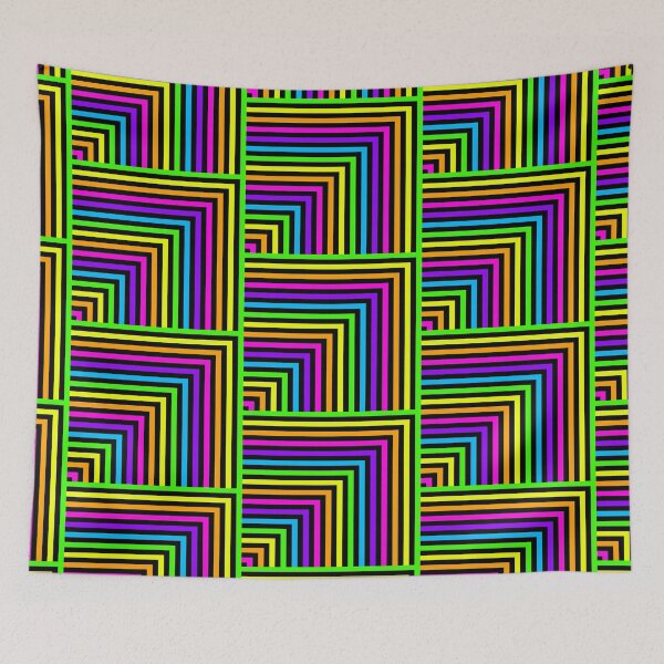 Item preview, Fluorescent Pattern  designed and sold by wolfkami4779.