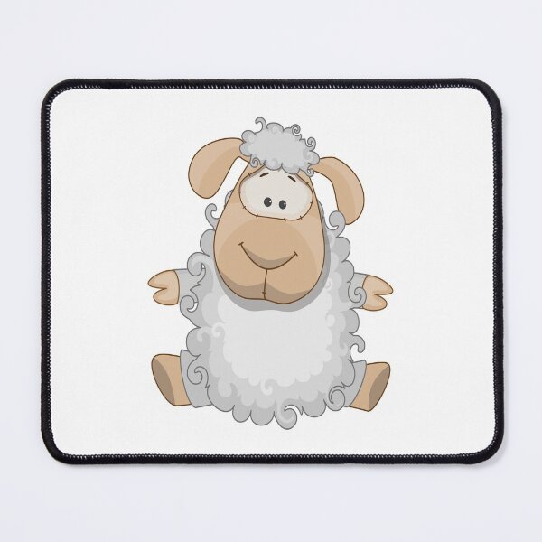 Item preview, Sheep Awesome Cute Kawaii Cartoon designed and sold by FiveNiches.