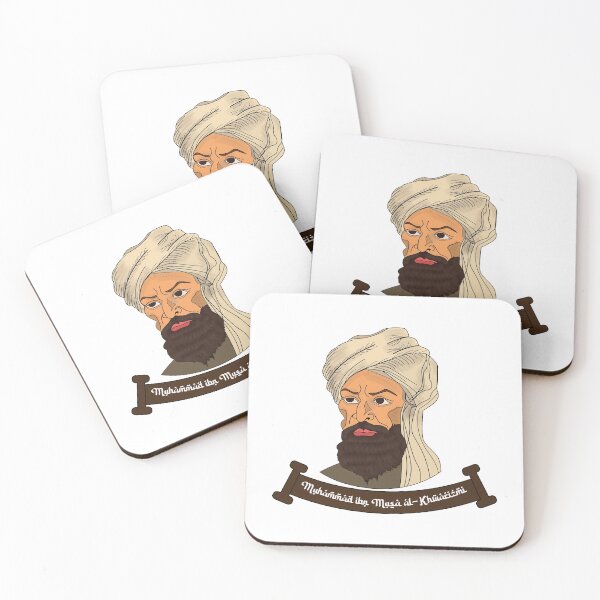 Item preview, Muhammad ibn Musa al-Khwarizmi Persian mathematician | math teacher poster  designed and sold by KARTICK DUTTA.