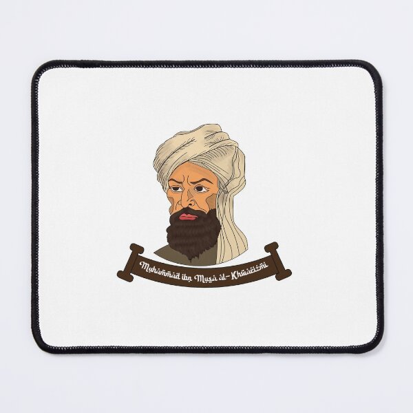 Item preview, Muhammad ibn Musa al-Khwarizmi Persian mathematician | math teacher poster designed and sold by KARTICK DUTTA.
