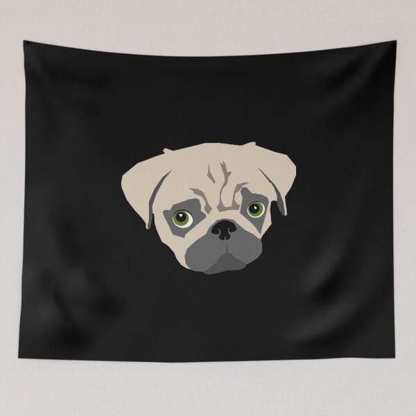 Item preview, Pug Digital Art designed and sold by dibeja.