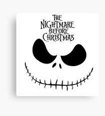 The Nightmare Before Christmas Canvas Print