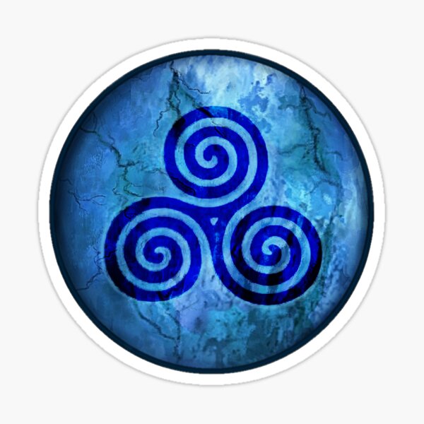Celtic Triskele Symbol Sticker