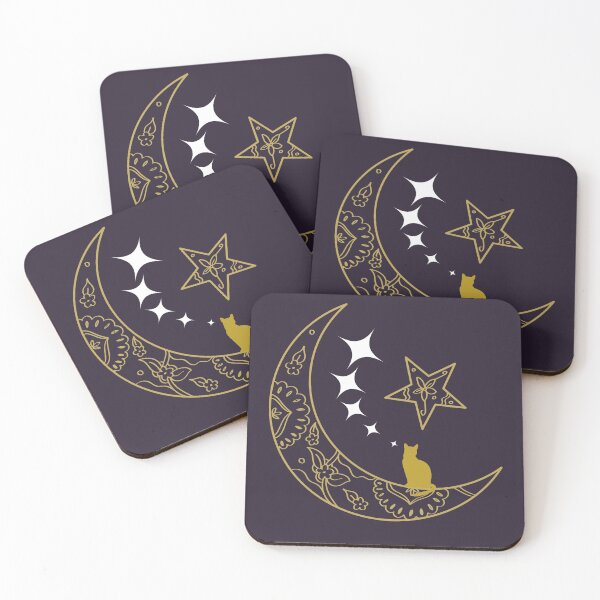Item preview, Moon Cat First Star designed and sold by PurrfectLuv.