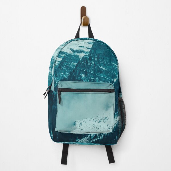 Item preview, Snow Capped Mountain Range Under Cloudy Skies - Winter Landscape designed and sold by Hassan Adnan.