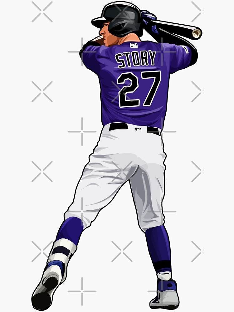 Trevor Story #27 rockies jersey