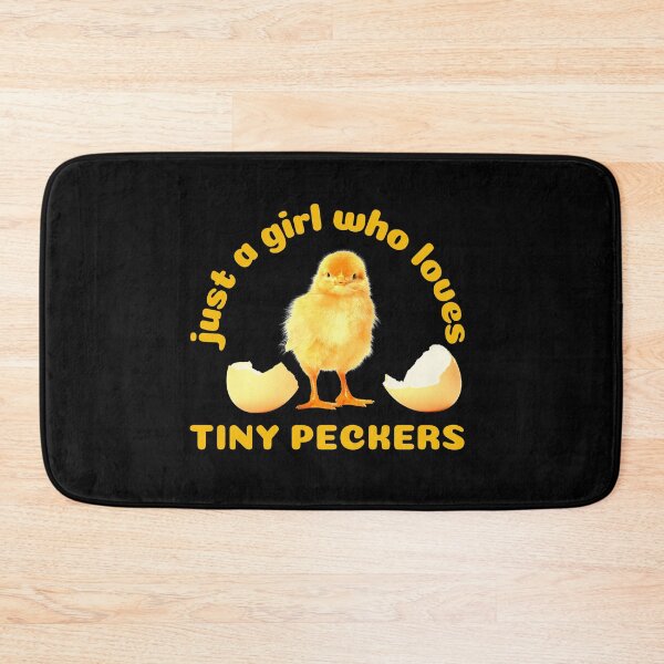 Item preview, Just A Girl Who Loves Tiny Peckers Chick Magnet, Chicken Lover Chick Hatching Funny Cute  designed and sold by CBCreations73.