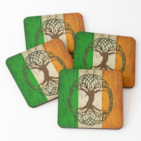 Item preview, Tree of Life-Irish flag distressed designed and sold by Wtp1985.