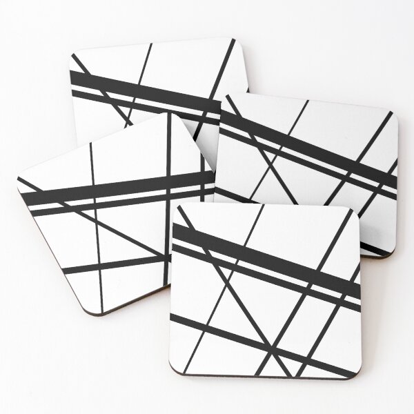 Item preview, Black and White Geometric Lines designed and sold by DHSTN.