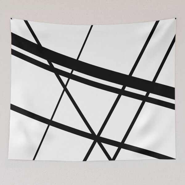 Item preview, Black and White Geometric Lines designed and sold by DHSTN.