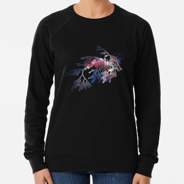 Galaxy Leafy Seadragon Lightweight Sweatshirt