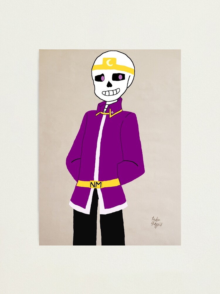 Sans Undertale Photographic Print for Sale by KrakenTShirts