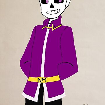 Undertale Passive Nightmare Sans Purple Cosplay Costume