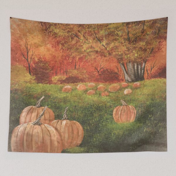 Item preview, Autumn Pumpkin Patch designed and sold by SistersInArtN.
