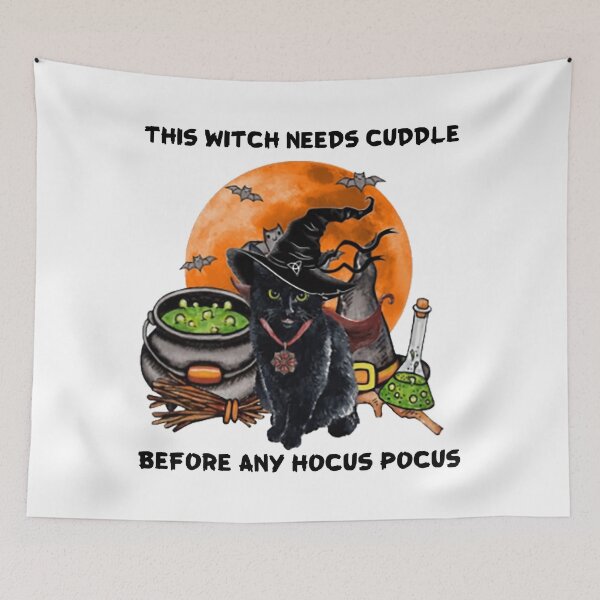 Item preview, This Witch Needs Cuddle Before Any Hocus Pocus designed and sold by YimHrishi.